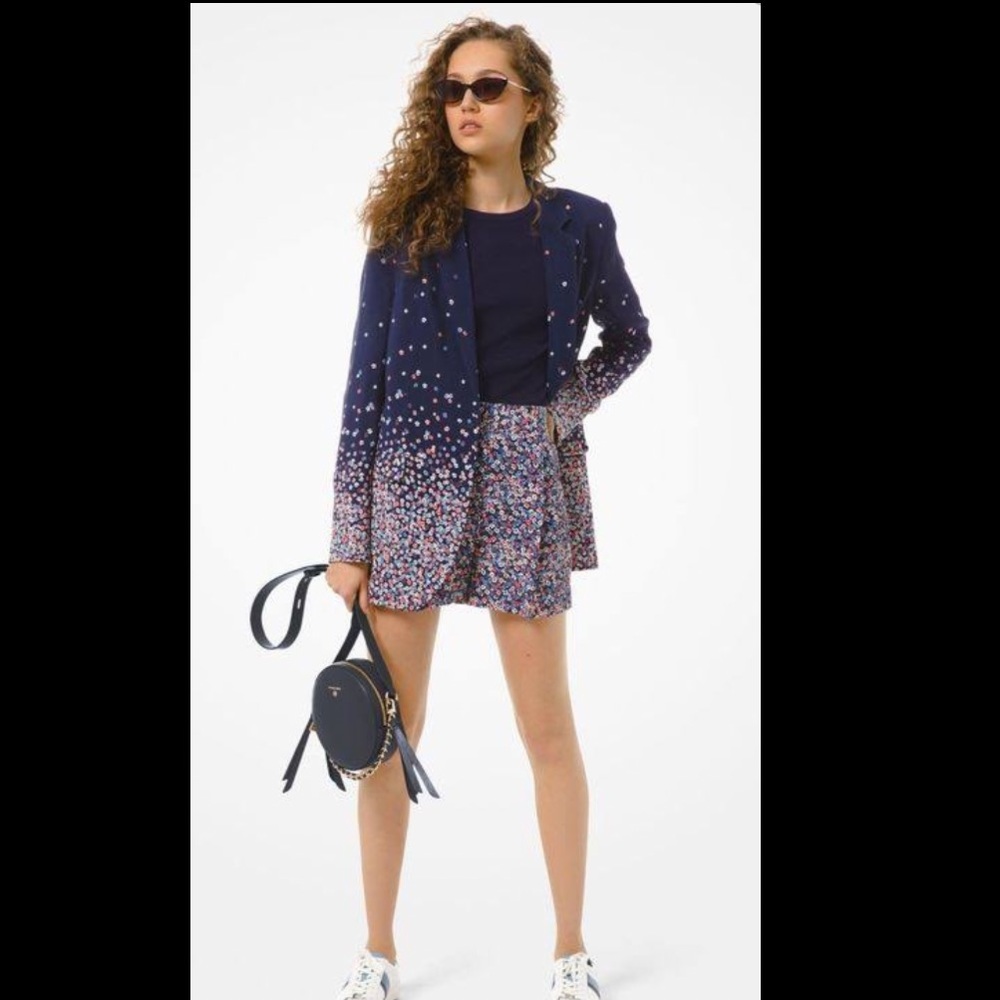 Michael Kors Ombré Blazer and Shorts Suit